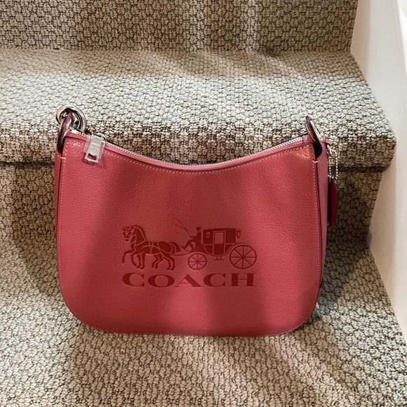Coach Saddle Bag with Logo - Picture 4 of 10